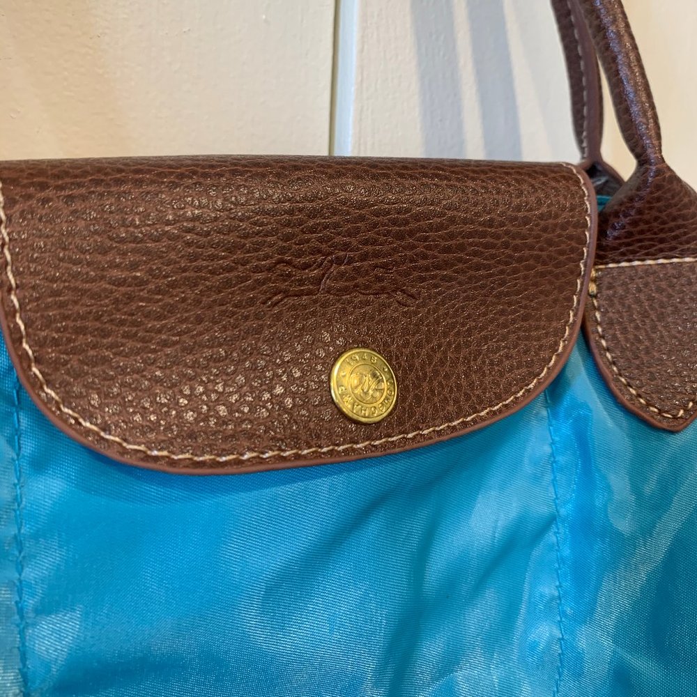 Longchamp Le Pliage — Blue